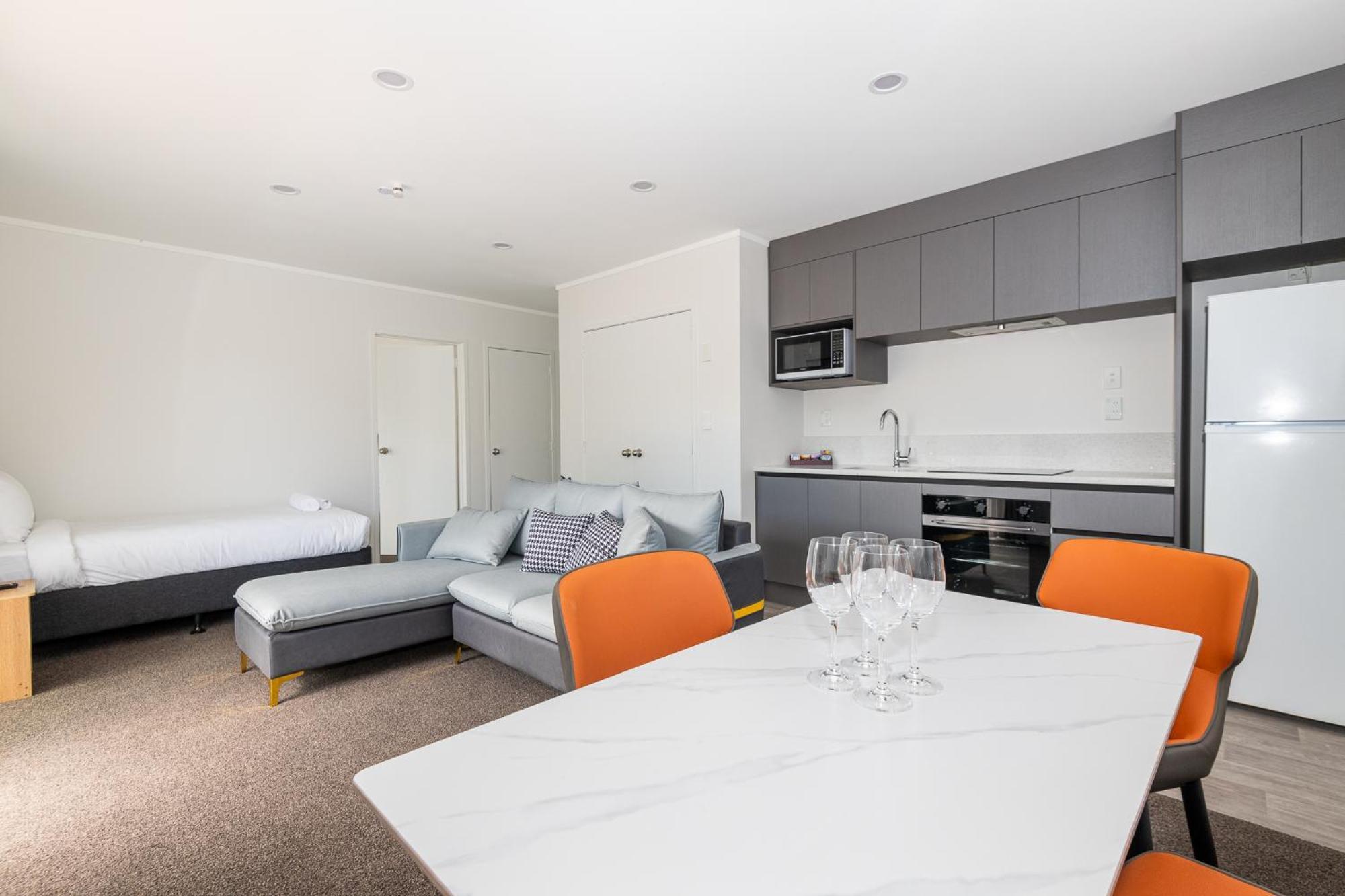 Aurora City Suites Motel Distretto di Distretto di Rotorua Esterno foto
