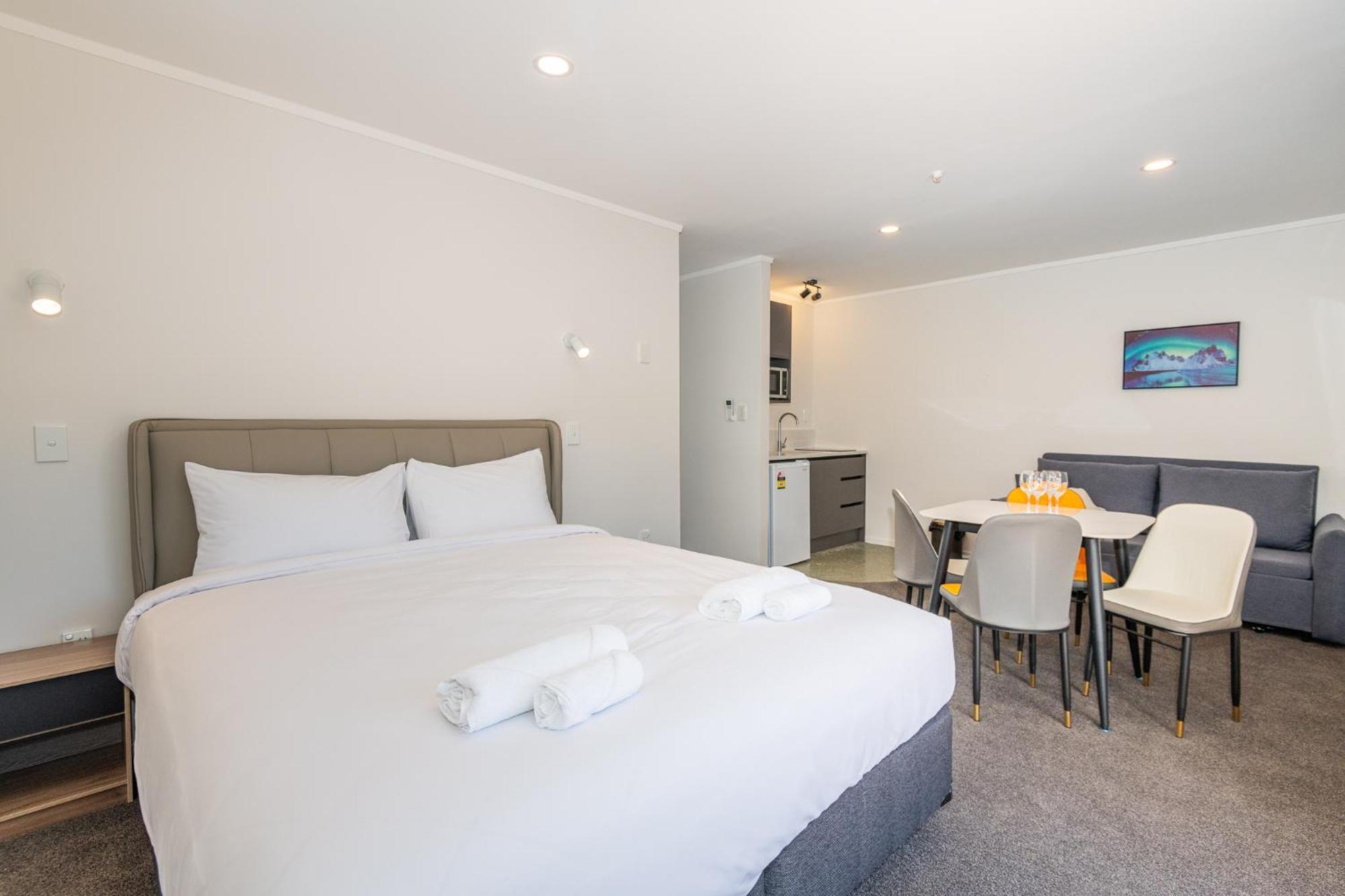 Aurora City Suites Motel Distretto di Distretto di Rotorua Esterno foto